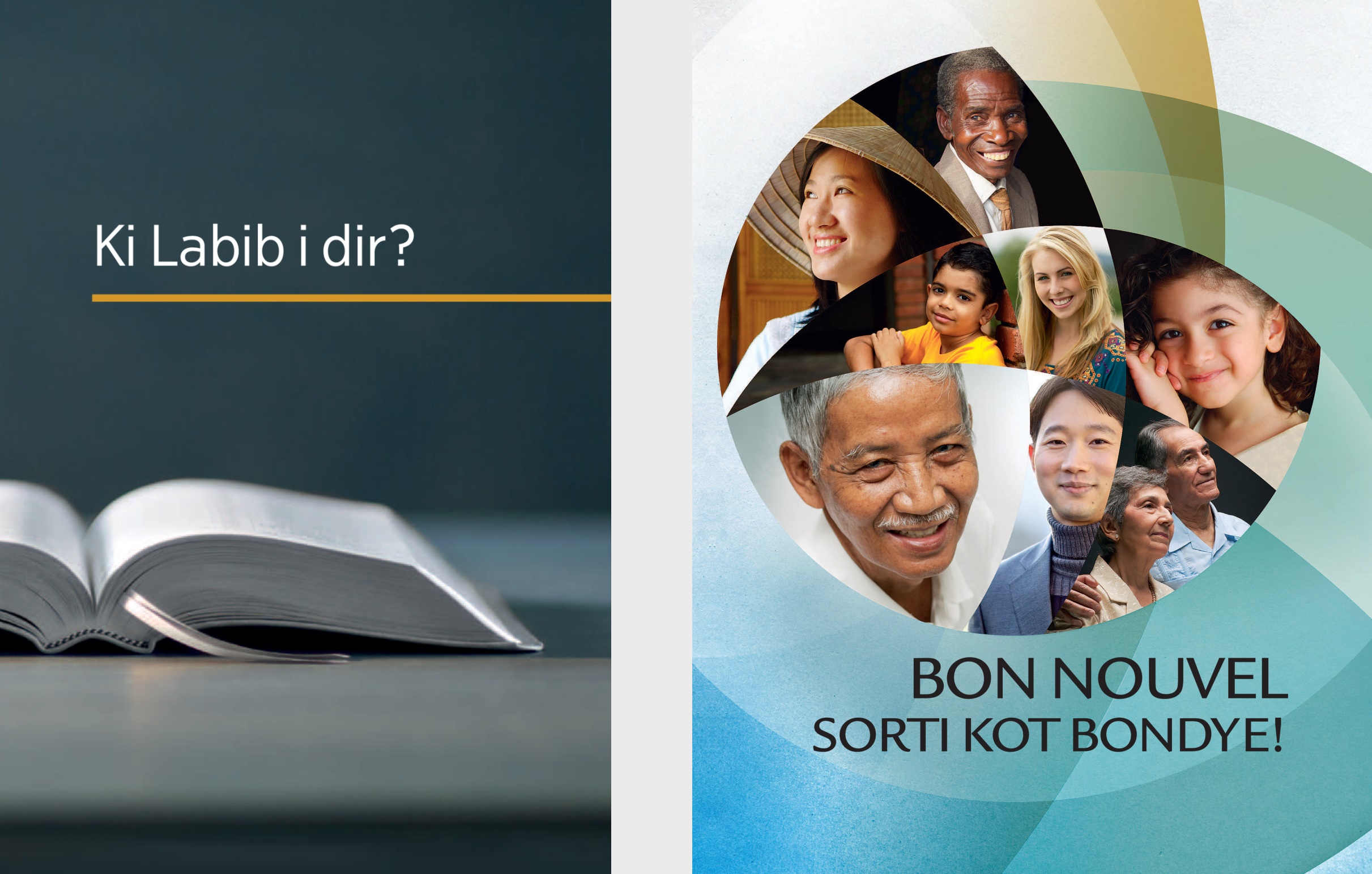Liv ‘Ki Labib i dir?’ ek brosir ‘Bon nouvel sorti kot Bondye!’