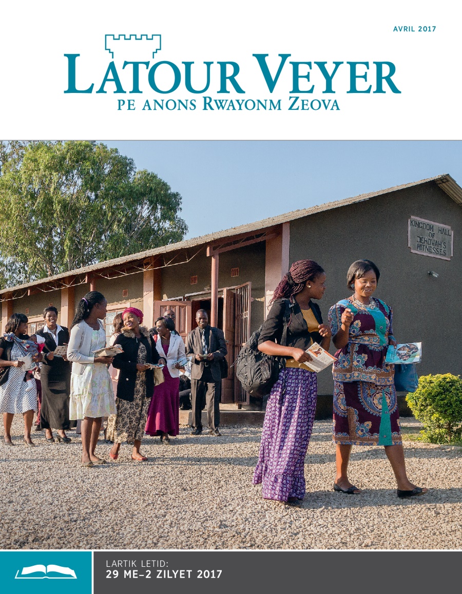 Latour Veyer edisyon Letid, Avril 2017