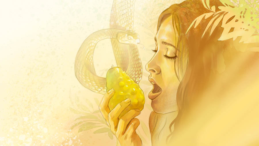 Sa serpan pe gete kot Ev pe al manz sa fri ki Ev napa drwa manze.