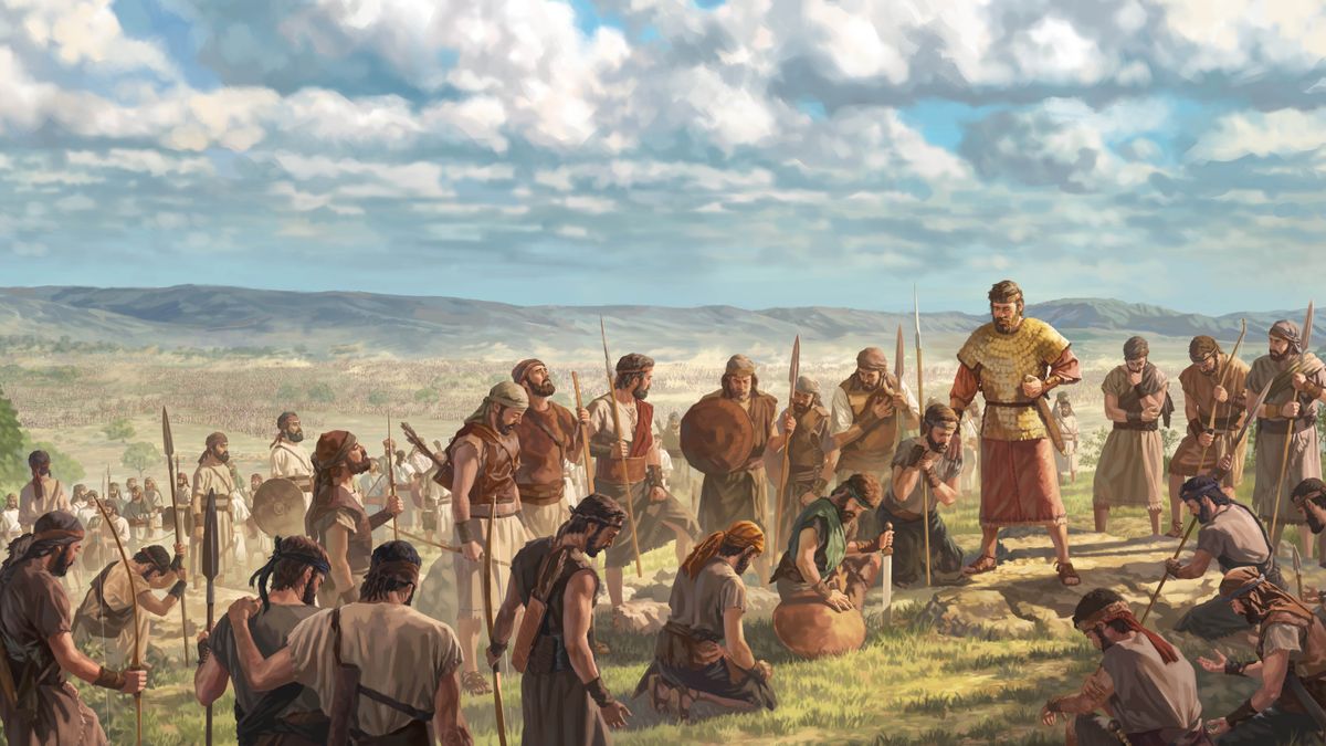 Lerwa Asa ek son bann zonm pe priy Zeova anler lo en montanny. Sa tre gran larme Etyopyen pe anvair zot lo bann gran laplenn anba.