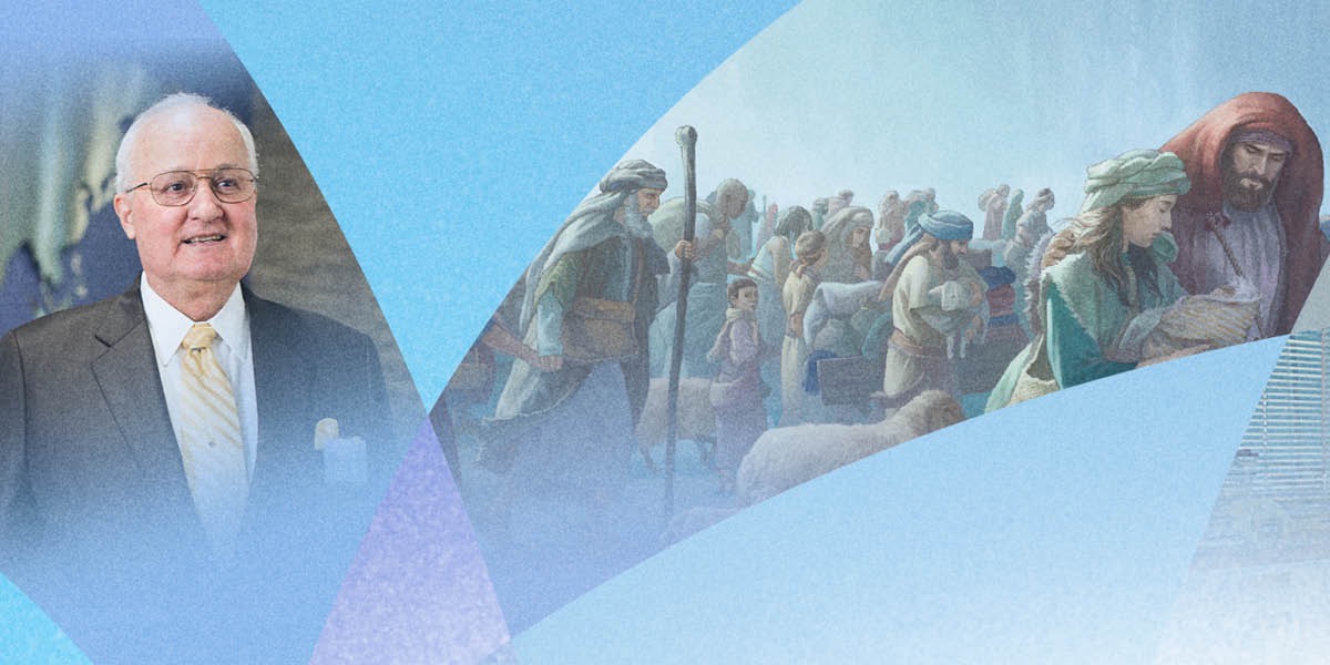 Ilustrace hlavních bodů pátečního dopoledního programu sjezdu svědků Jehovových 2017