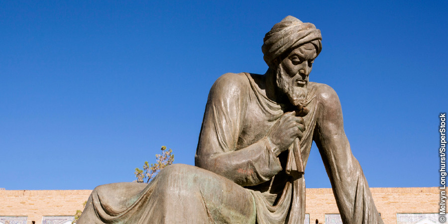 Socha al-Chwárizmího