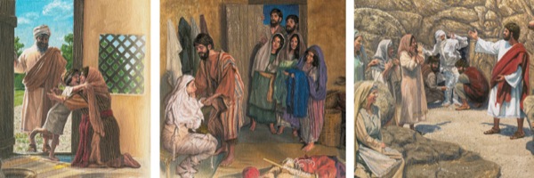 Tři případy vzkříšení zaznamenané v Bibli: syn vdovy, jedna křesťanka a Ježíšův přítel Lazar