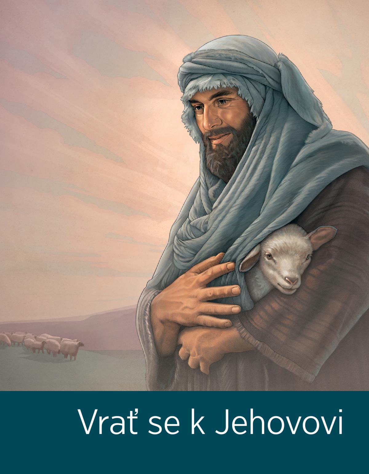 Titulní strana brožury Vrať se k Jehovovi