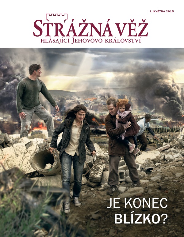 Titulní strana časopisu Strážná věž, květen 2015 | Je konec blízko?