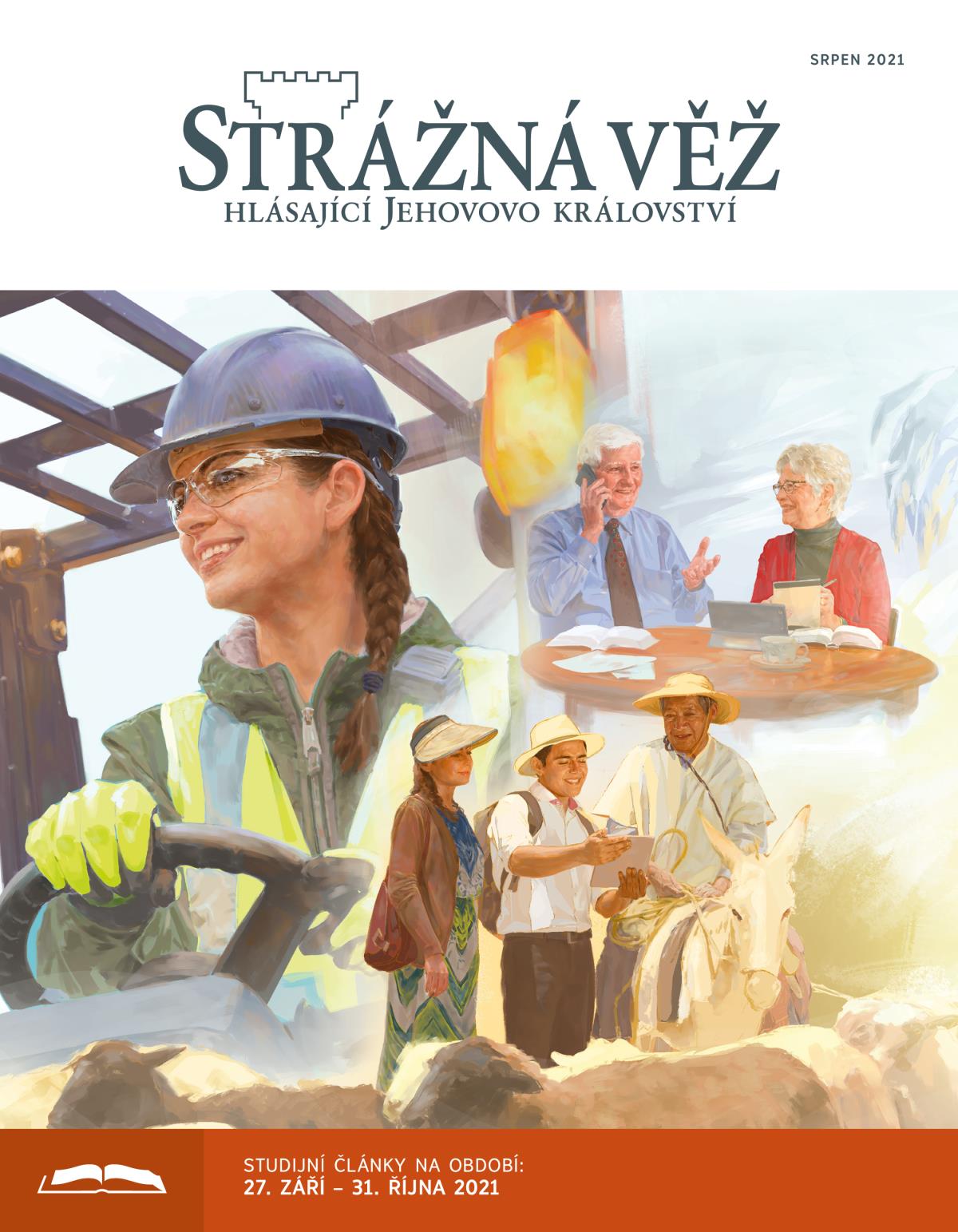 Strážná věž (studijní vydání), srpen 2021