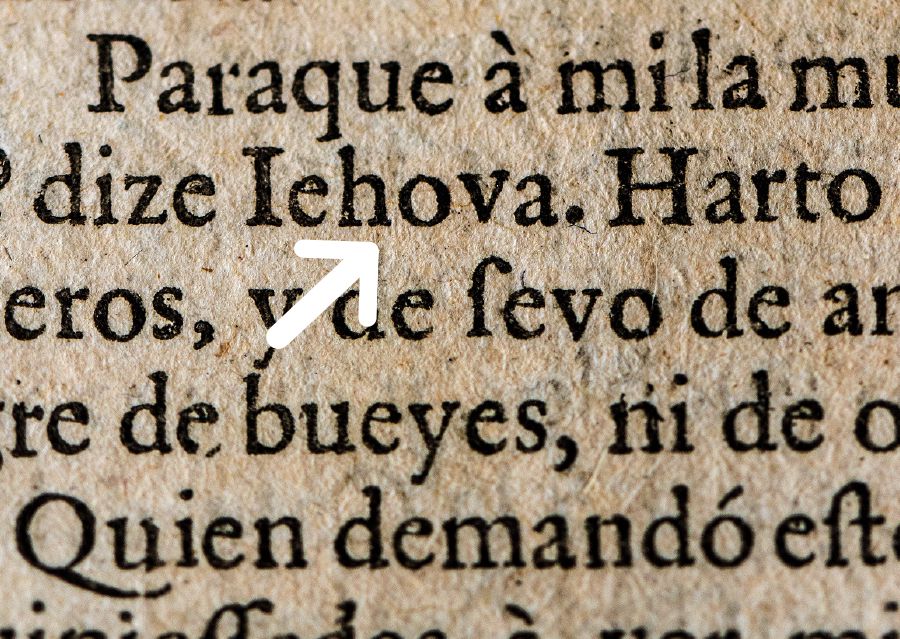 Boží jméno ve španělštině v Bibli Reiny a Valery
