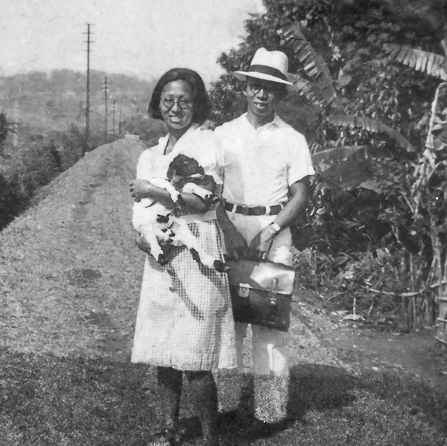 Josephine Eliasová se svým bratrem Felixem