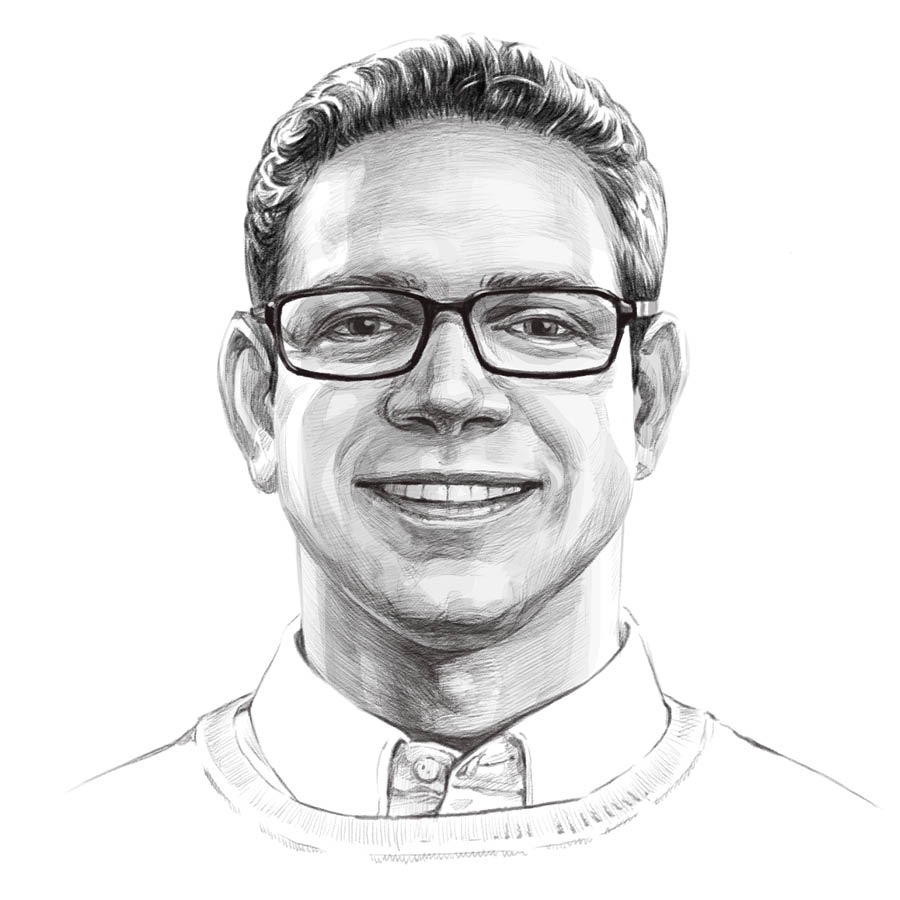 Un hombre de la actualidad