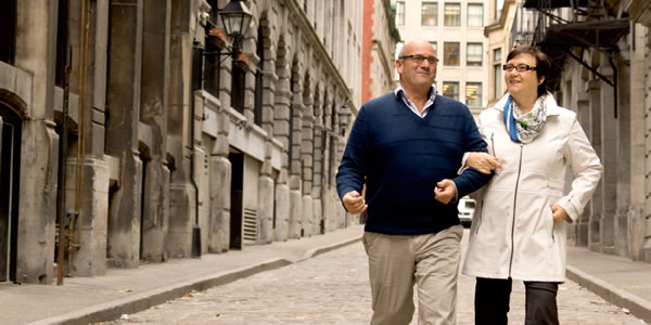 Normand Pelletier en la actualidad con su esposa