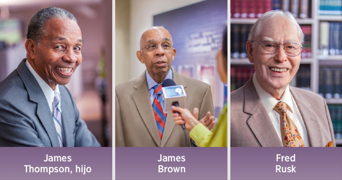 James Thompson, hijo; James Brown; Fred Rusk