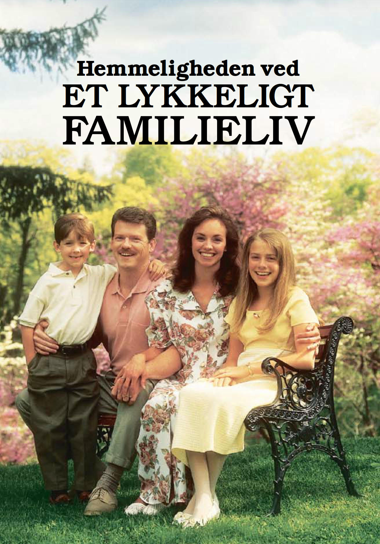 Forsiden af bogen Hemmeligheden ved et lykkeligt familieliv