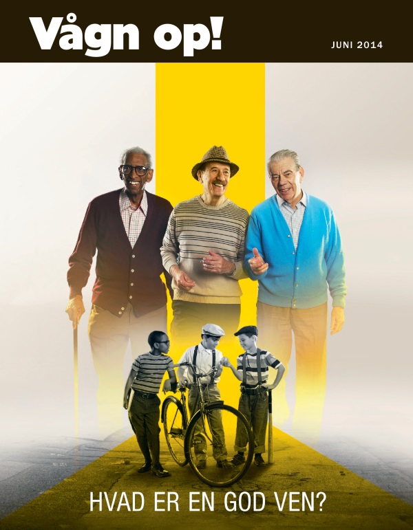 Forsiden af bladet Vågn op!, juni 2014 | Hvad er en god ven?