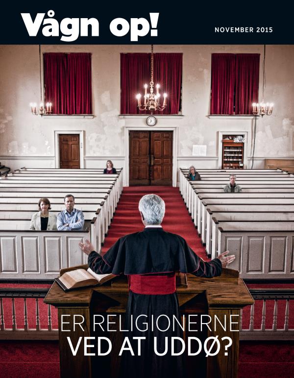 Forside af bladet Vågn op!, november 2015 | Er religionerne ved at uddø?