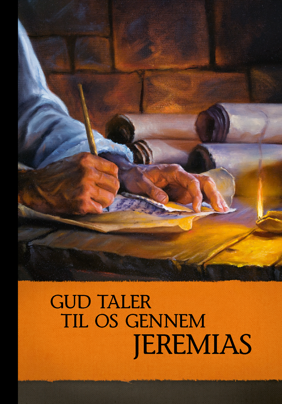 Forsiden af bogen Gud taler til os gennem Jeremias