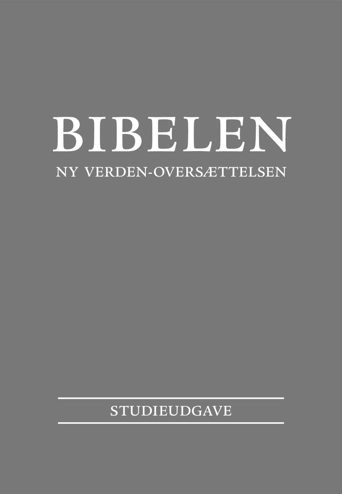 Forside af Ny Verden-Oversættelsen af Bibelen (Studieudgave)