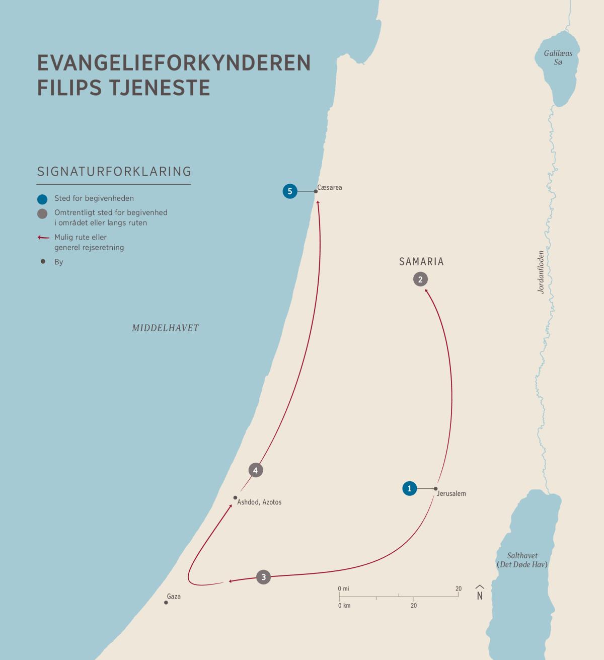 Evangelieforkynderen Filips tjeneste