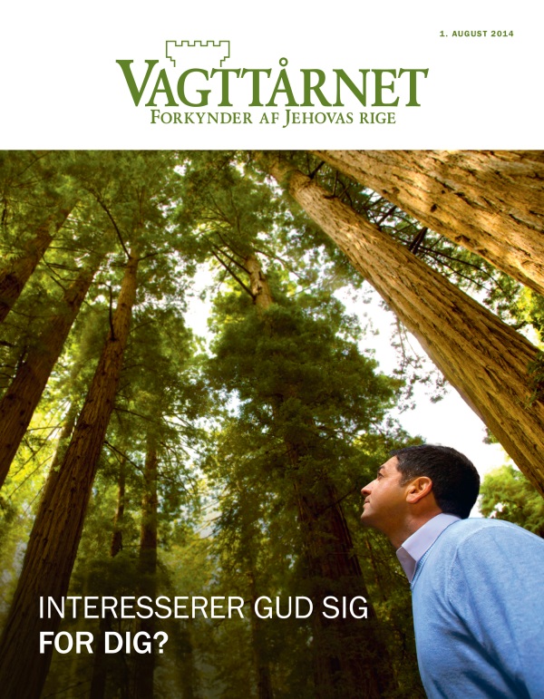 Forsiden af bladet Vagttårnet, august 2014 | Interesserer Gud sig for dig?
