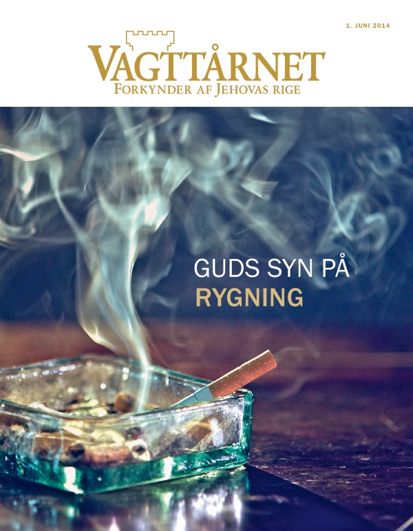 Forsiden af Vagttårnet, juni 2014 | Guds syn på rygning