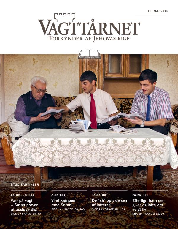 Studieudgaven af Vagttårnet for 15. maj 2015