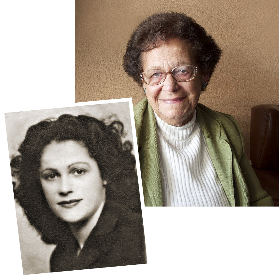 Felisa som ung og i dag