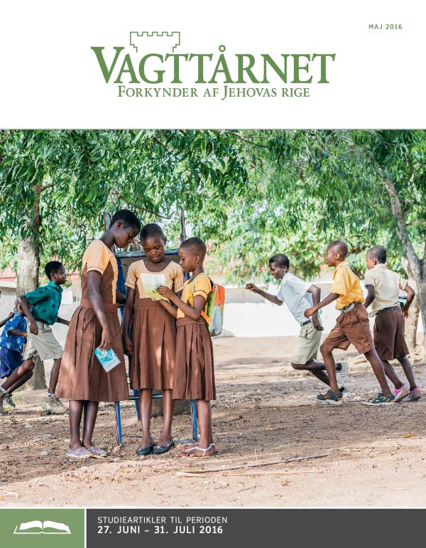 Vagttårnet – Studieudgave, maj 2016