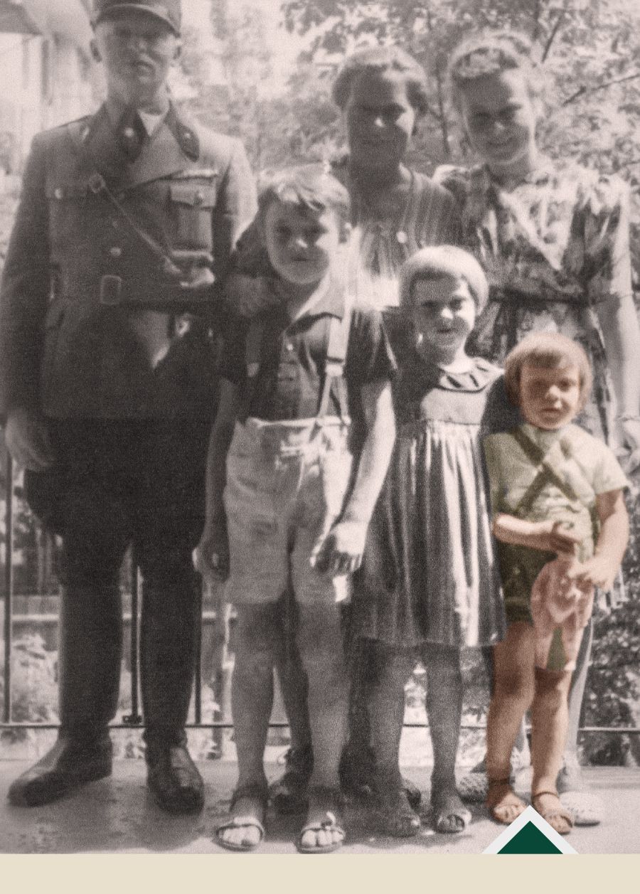 Erika Nöhrer Bright og hendes familie