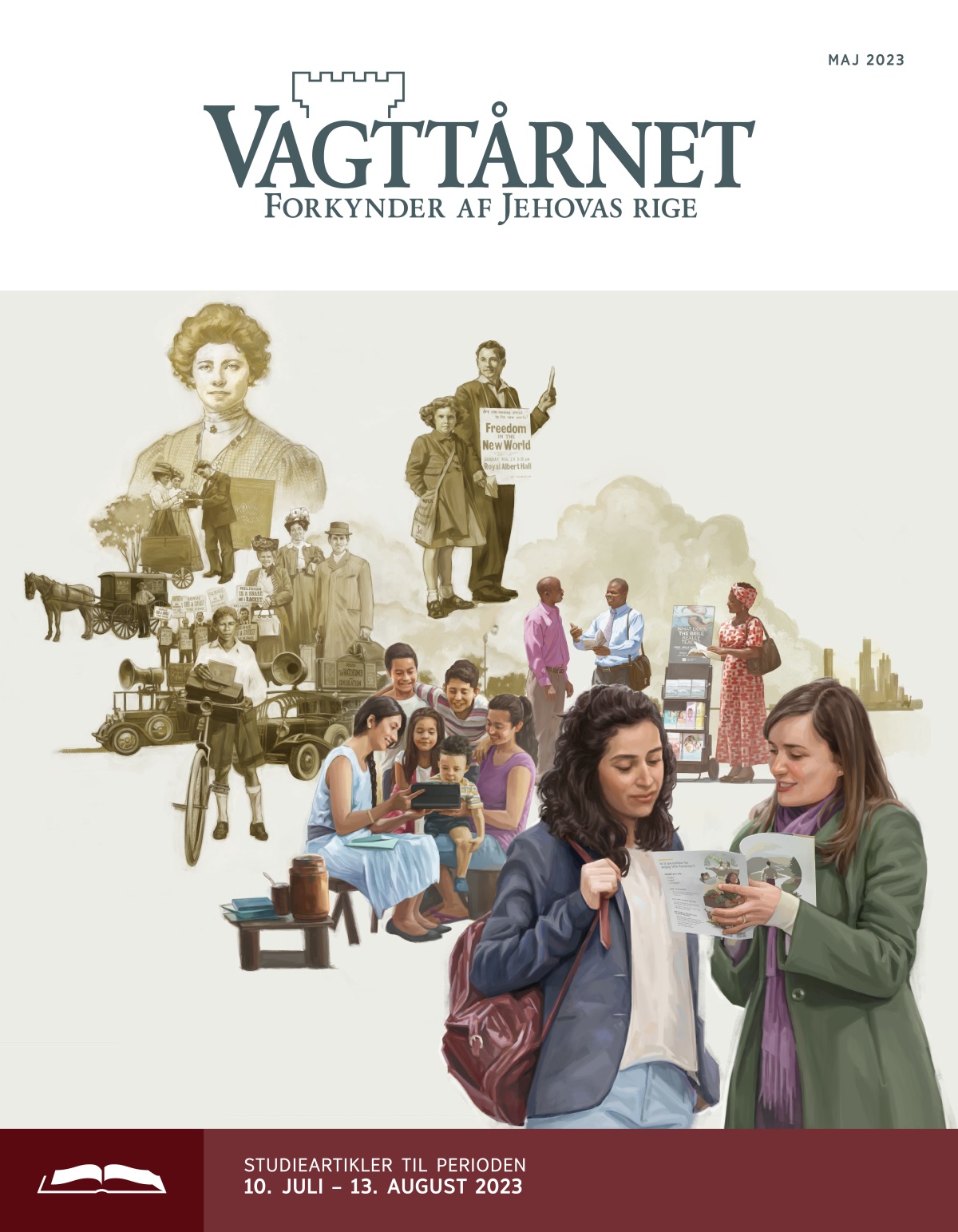 Vagttårnet, studieudgave, maj 2023.