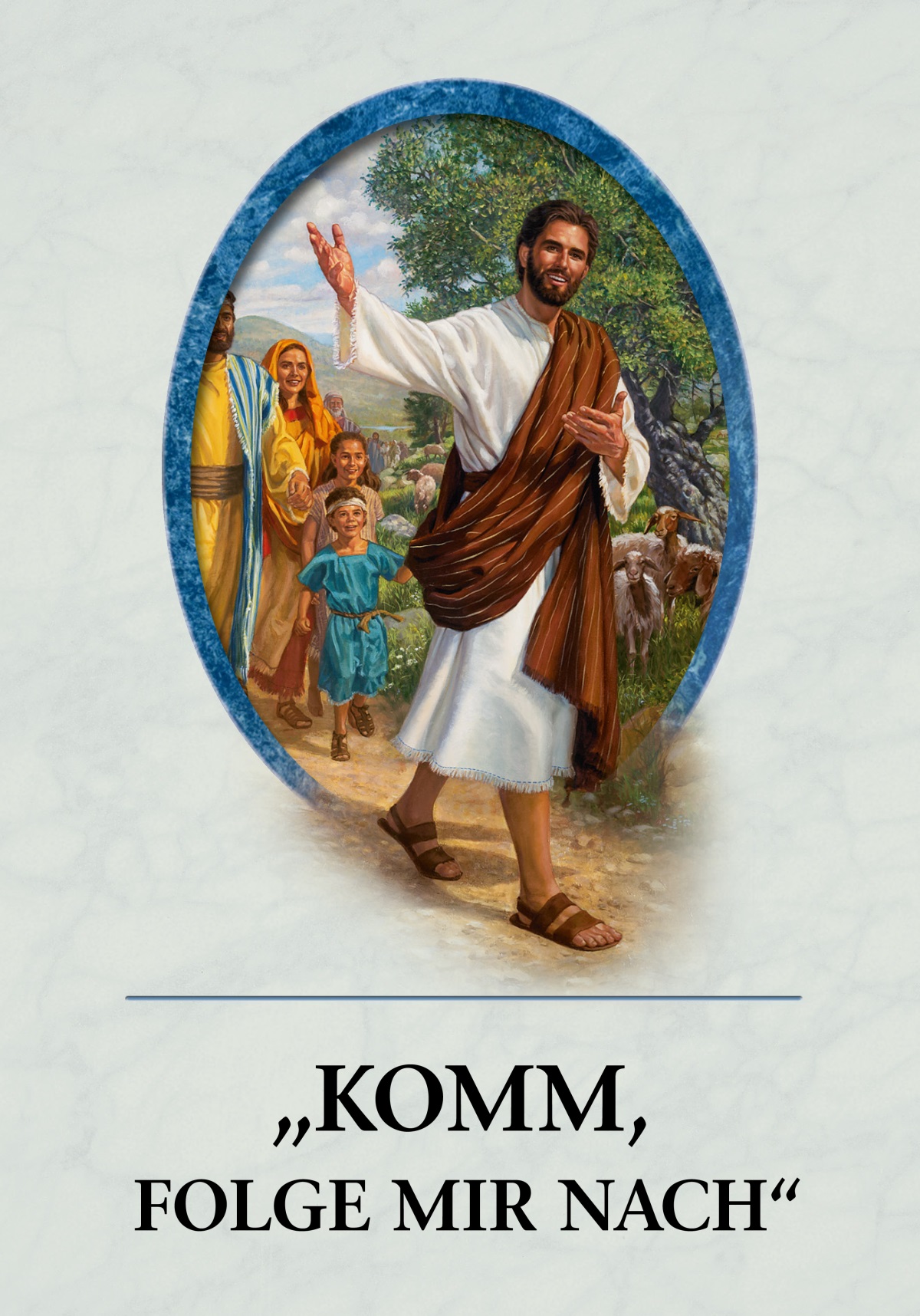 Das Buch „Komm, folge mir nach“.
