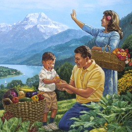 Eine friedliche Welt, wo keiner dem anderen Böses will