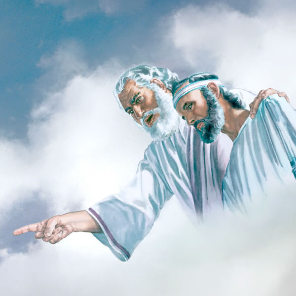 Lazarus an der Seite von Abraham