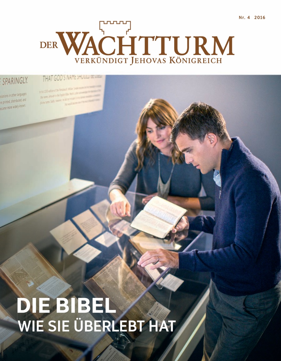 Zeitschrift Wachtturm, Nr. 4 2016 | Die Bibel: Wie sie überlebt hat