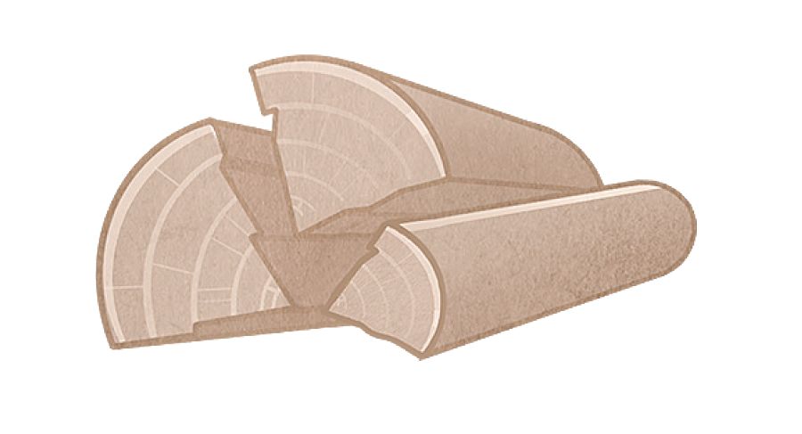 Holz für den Opferaltar