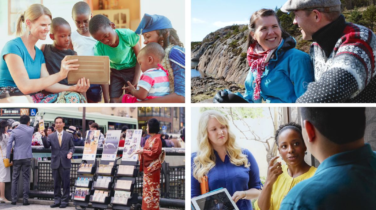 Absolventen der Schule für Königreichsverkündiger, die jetzt in Namibia, Norwegen, den USA und in Japan eingesetzt sind