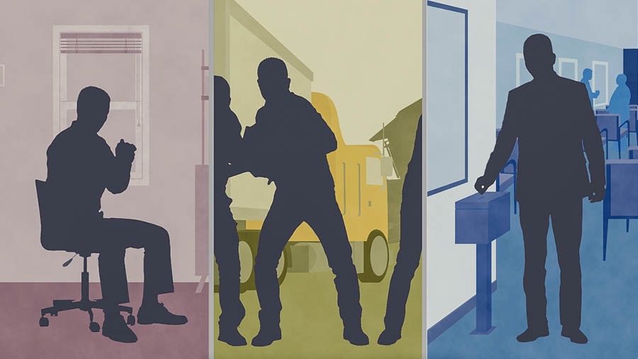 Bildcollage: Möglichkeiten, anderen im Katastrophenfall zu helfen. 1. Ein Bruder betet. 2. Freiwillige beteiligen sich an der Katastrophenhilfe. 3. Ein Bruder wirft Geld in einen Spendenkasten im Königreichssaal.