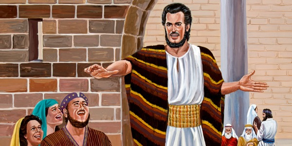 Der Prophet Jeremia warnt die Israeliten mutig, die ihn aber nur auslachen