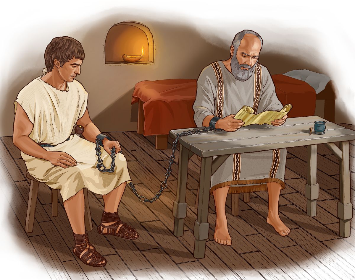 Paulus als Gefangener unter Hausarrest