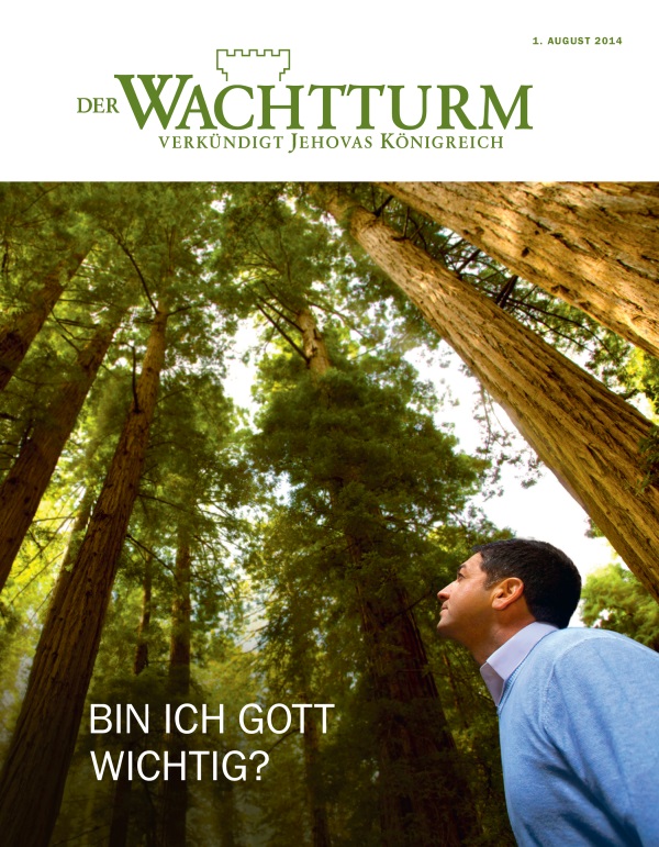 Titelseite des Wachtturms, August 2014 | Bin ich Gott wichtig?