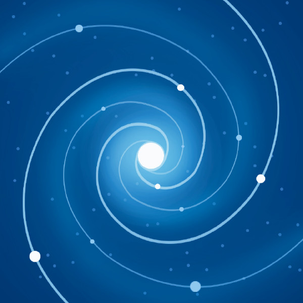 Piktogramm vom Universum