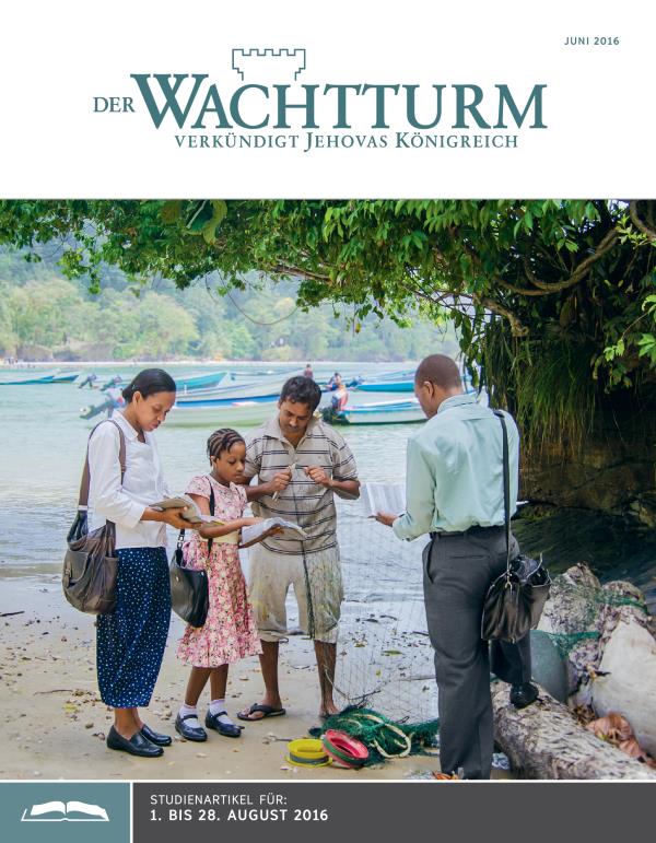 Der Wachtturm — Studienausgabe, Juni 2016