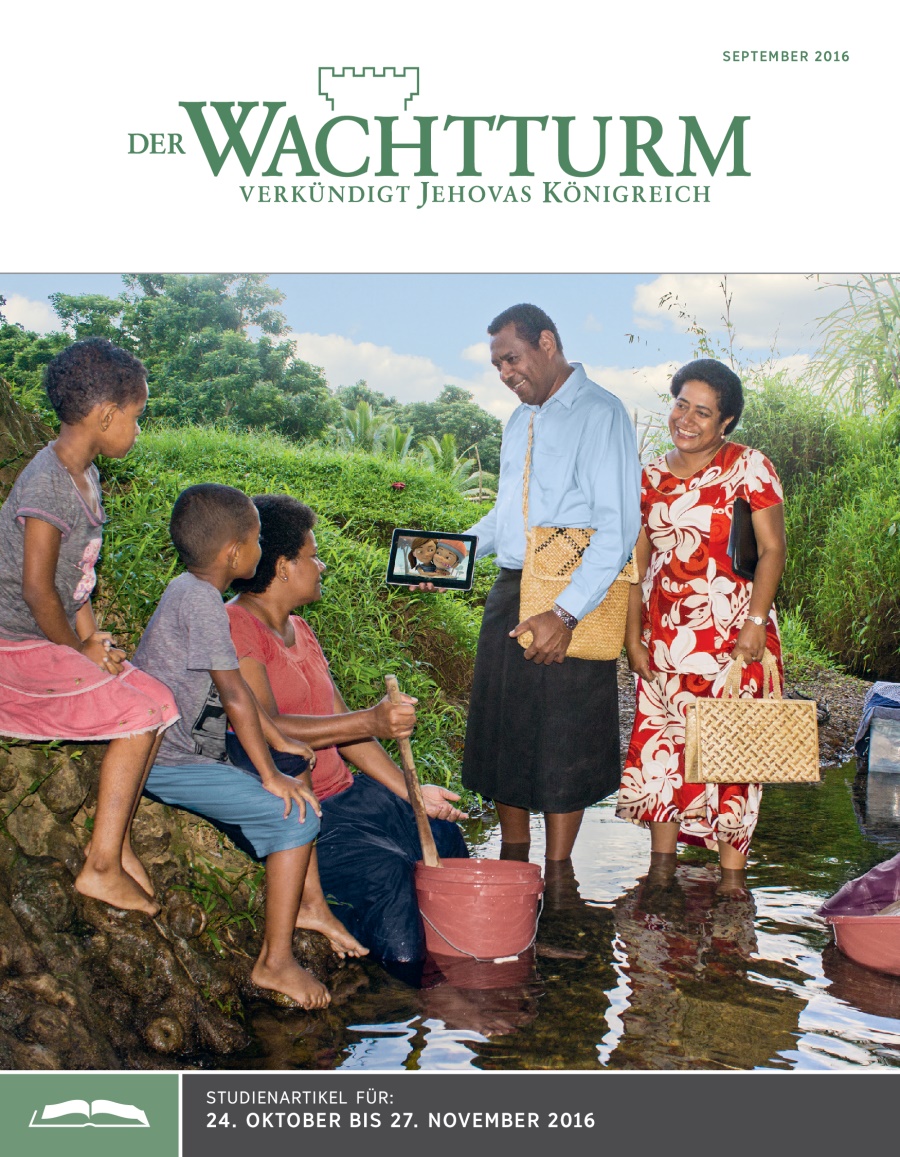 Der Wachtturm — Studienausgabe, September 2016