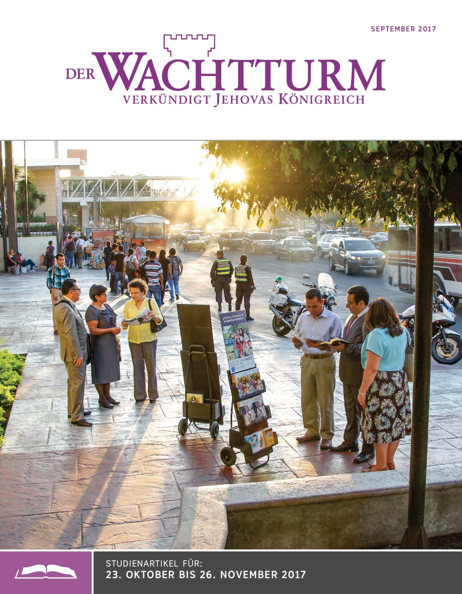 Der Wachtturm — Studienausgabe, September 2017