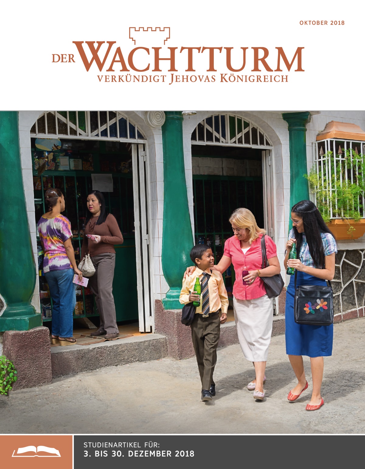 Der Wachtturm — Studienausgabe, Oktober 2018