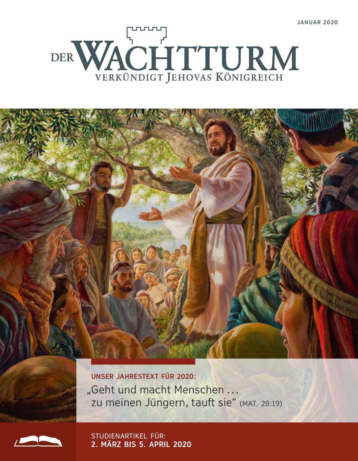 Der Wachtturm – Studienausgabe, Januar 2020.