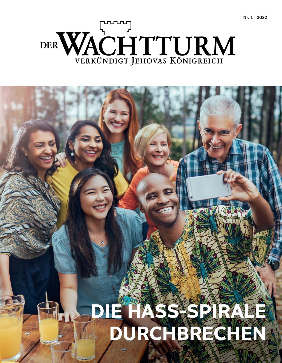 Der Wachtturm, Nr. 1/2022 | Die Hass-Spirale durchbrechen.