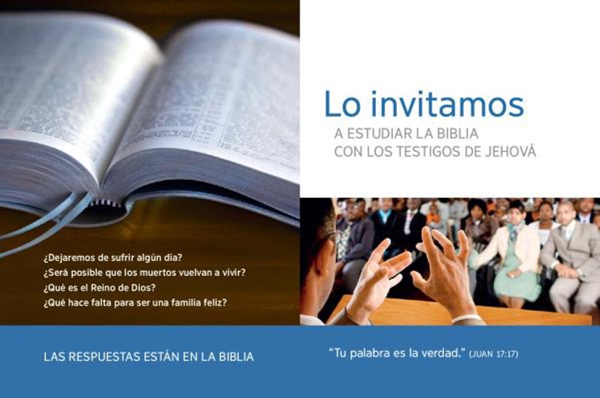 Invitación para las reuniones de congregación