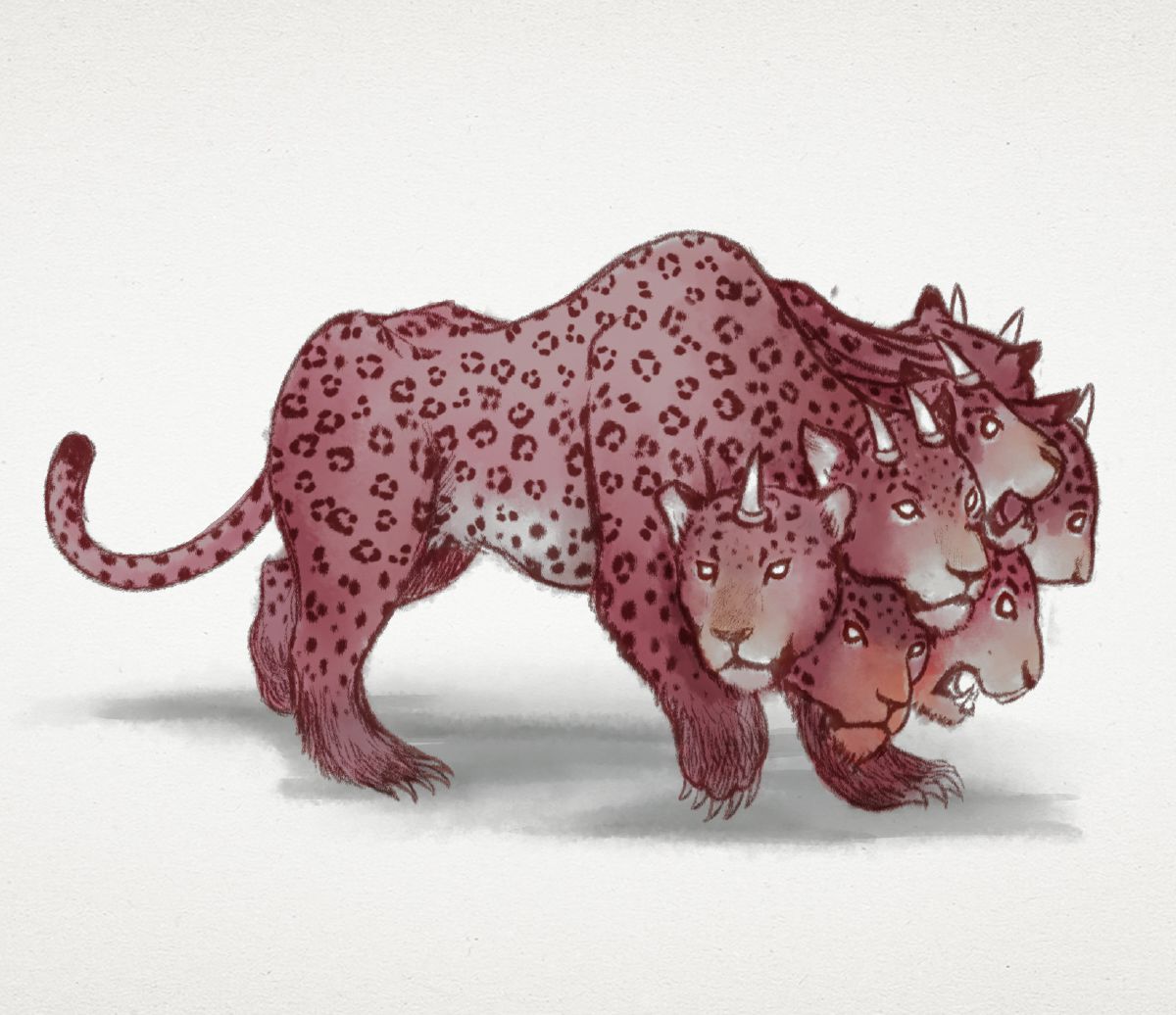 La imagen de la bestia salvaje