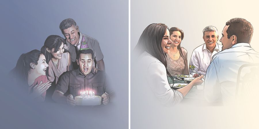 Cambiando las celebraciones antibíblicas por buenas amistades