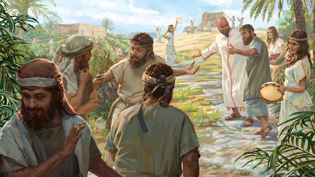 Los cananeos tientan a los israelitas a adorar a Baal junto con ellos