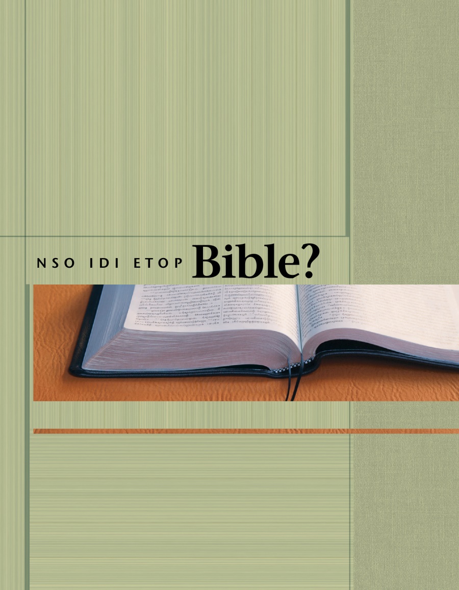 Eden n̄wed Etop Bible